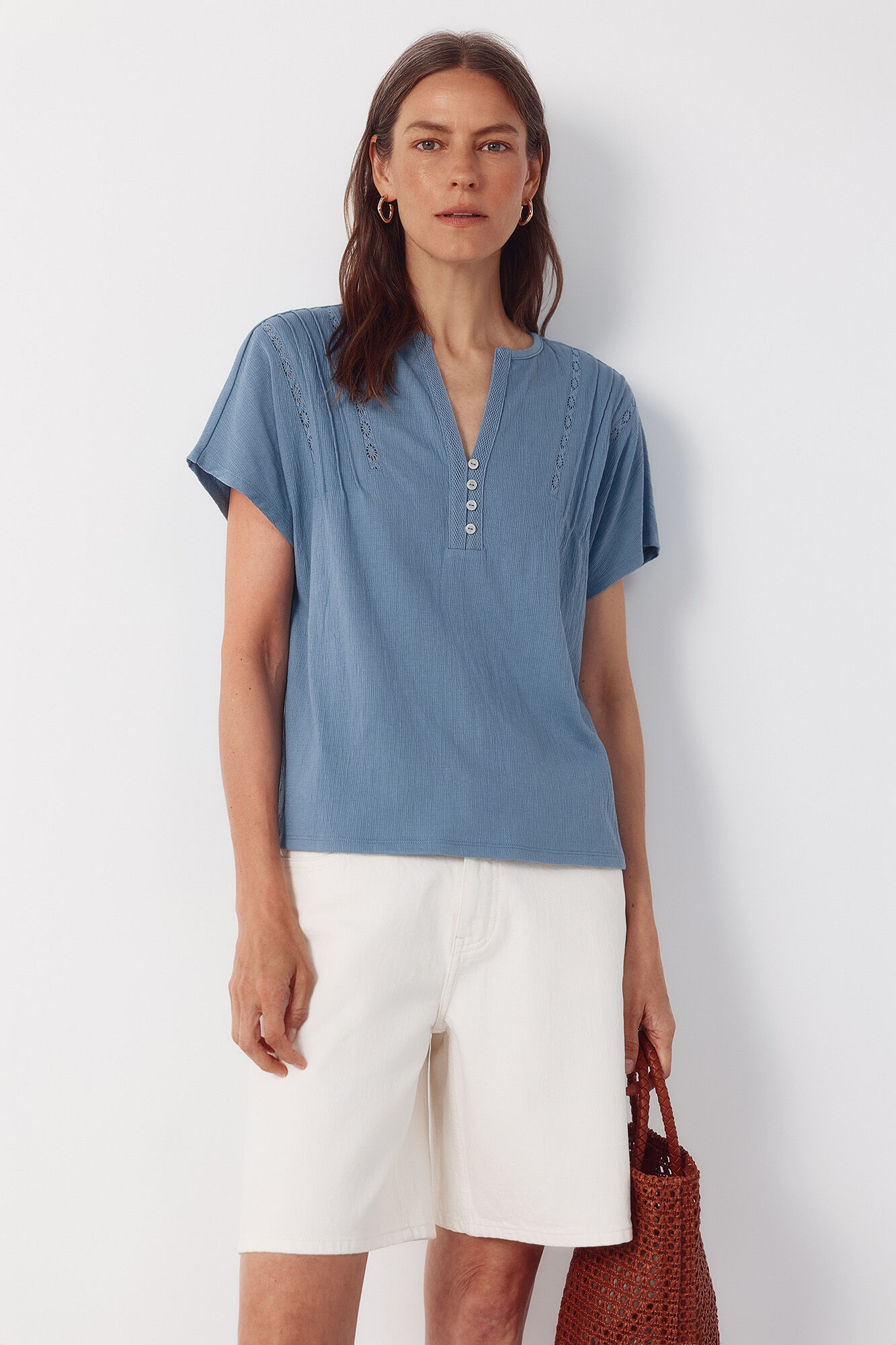 Cortefiel Playera de quillas