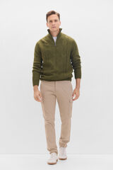 Cortefiel Pantalón cargo Beige