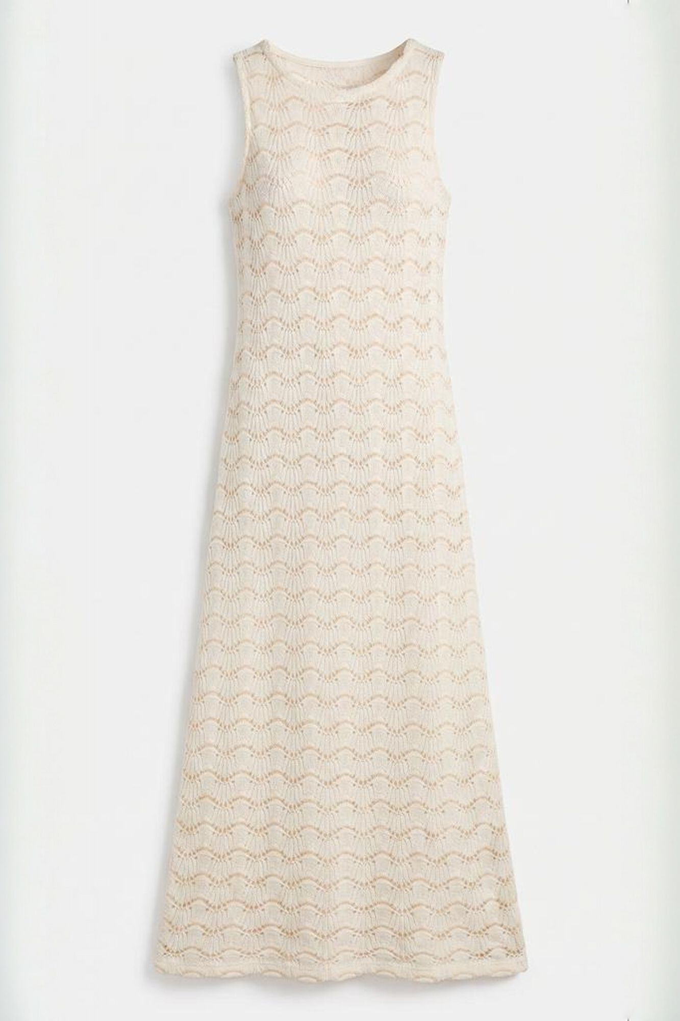 Slowlove Vestido b&aacute;sico estructura Blanco