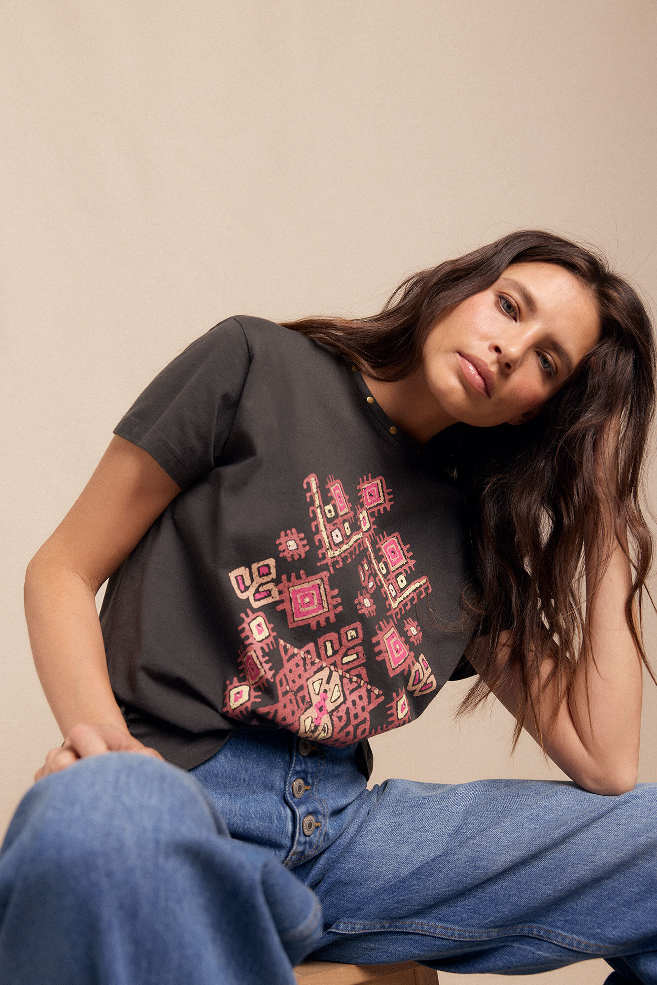 Slowlove Camiseta estampada