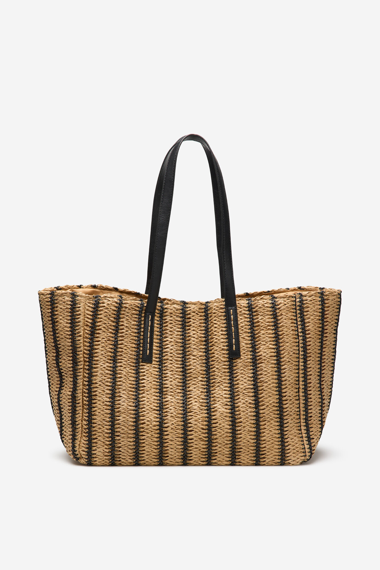 Cortefiel Bolsa shopper estampado de rayas