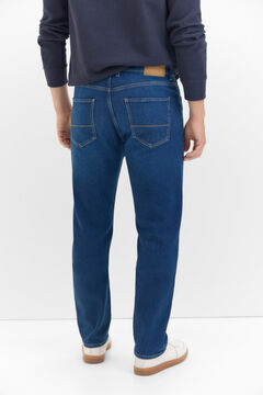 Cortefiel Pantalón vaquero regular fit dynamic Azul