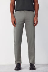 Cortefiel Pantal&oacute;n chino regular fit Kaki