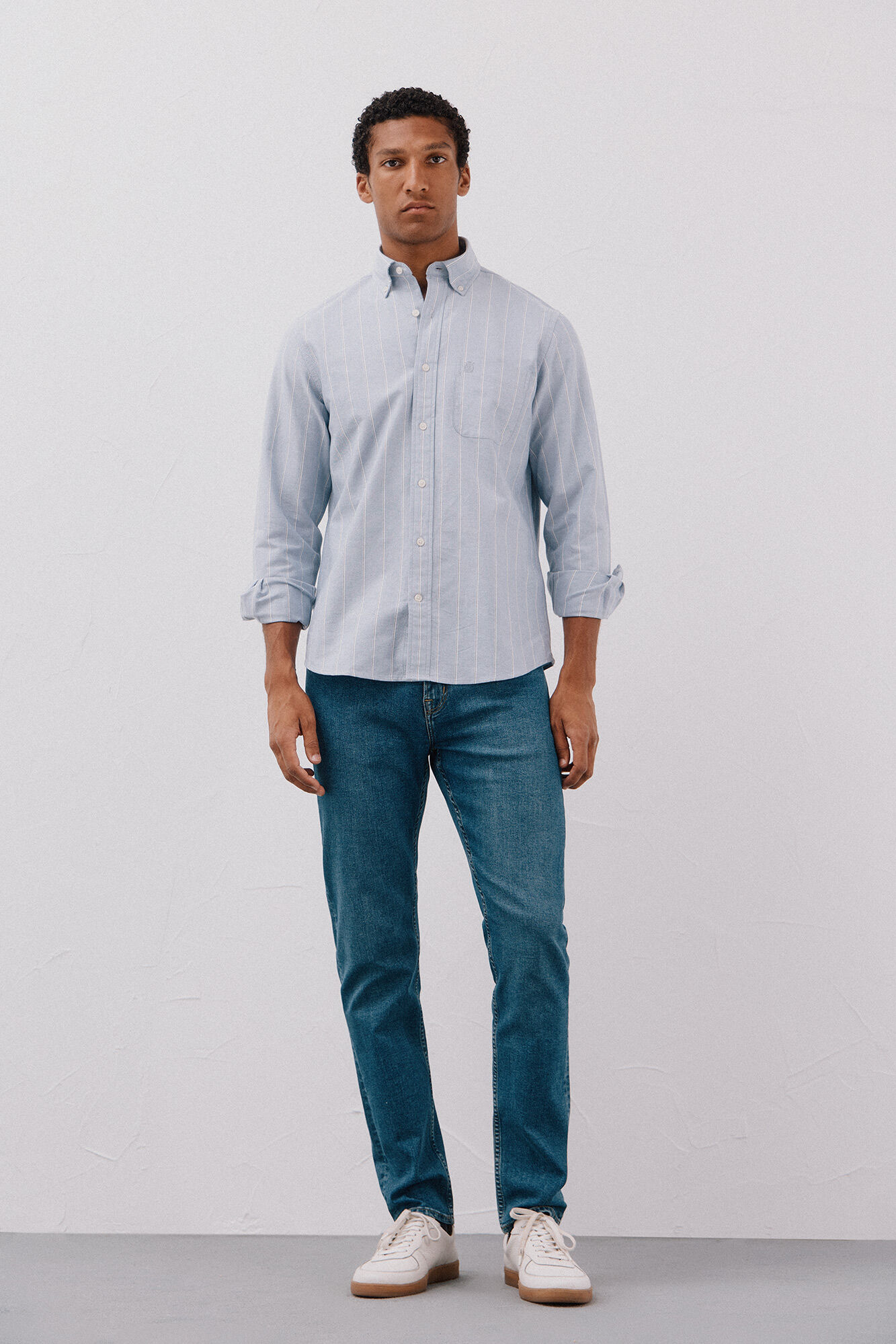 Cortefiel Pantal&oacute;n denim slim fit Azul