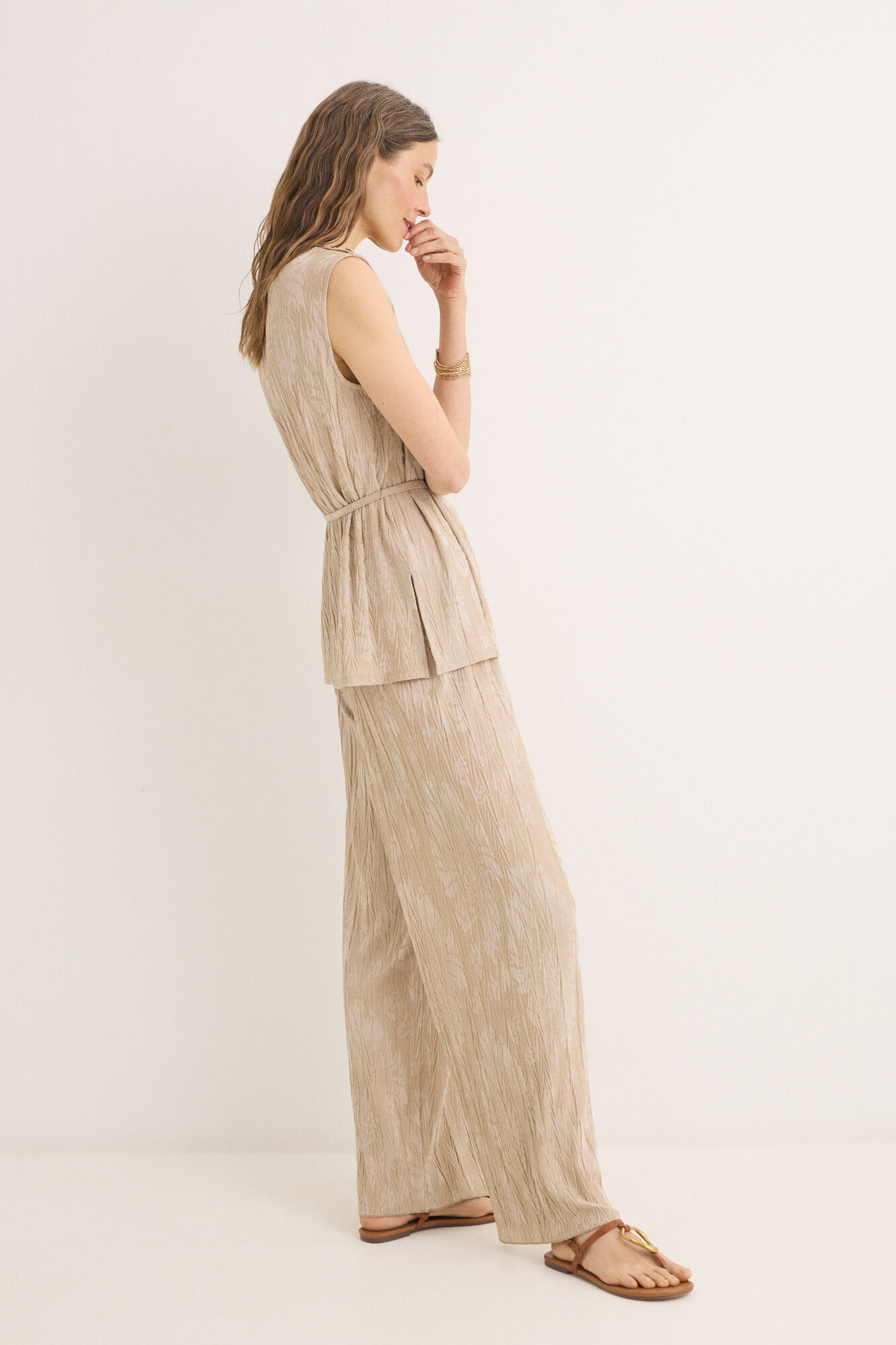 Cortefiel Pantal&oacute;n largo recto Arena