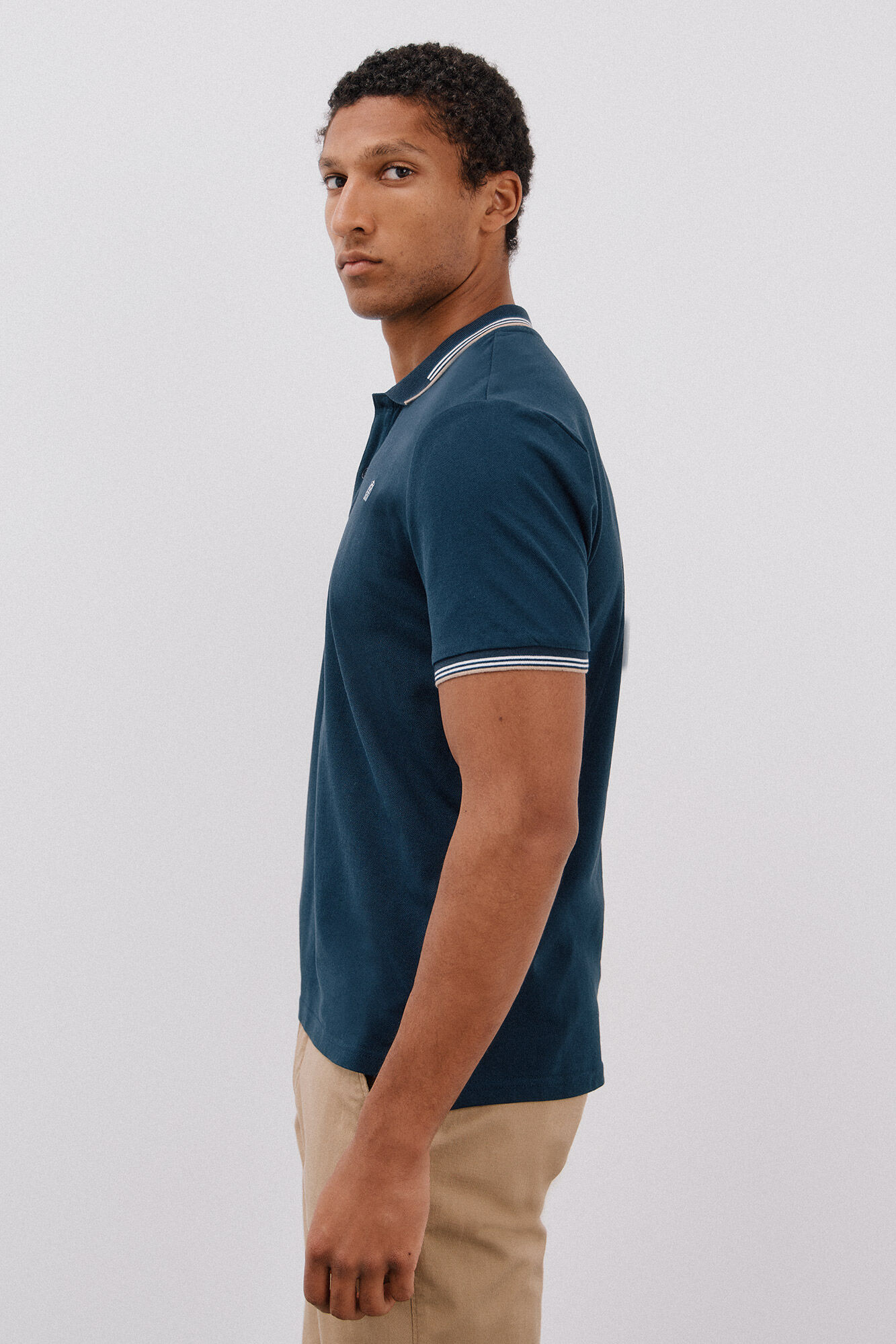 Cortefiel Polo piqu&eacute; tips