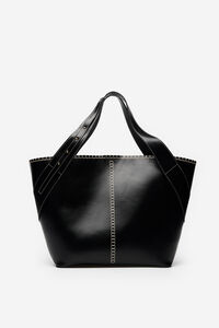 Cortefiel Bolsa de playa con pespuntes