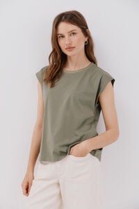 Cortefiel Playera escote pico