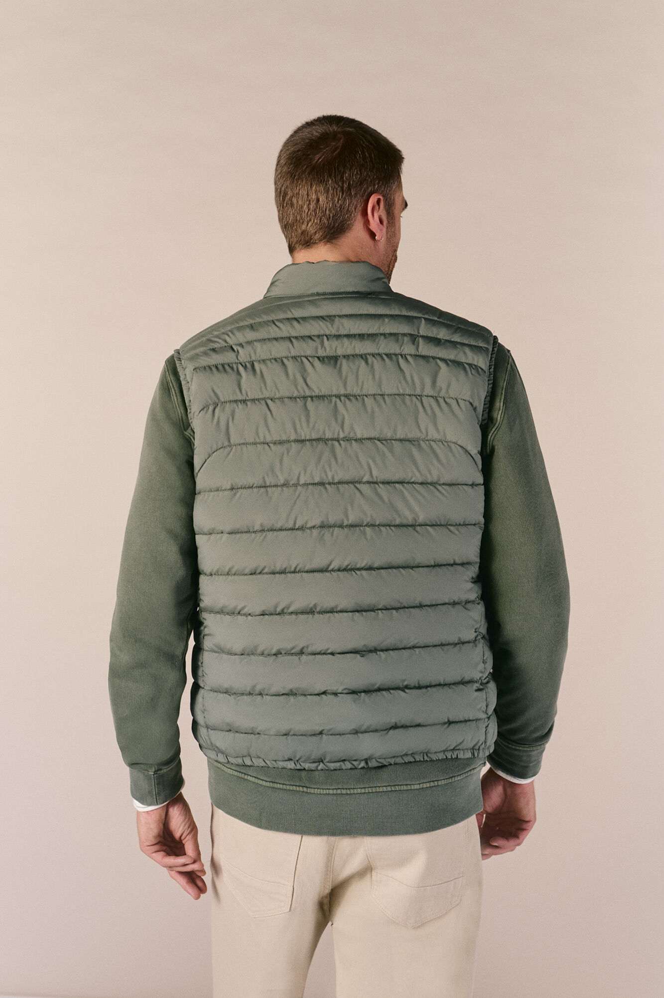 OOTO Chaleco acolchado ultralight Kaki