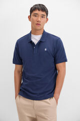 Cortefiel Polo básico Azul marino