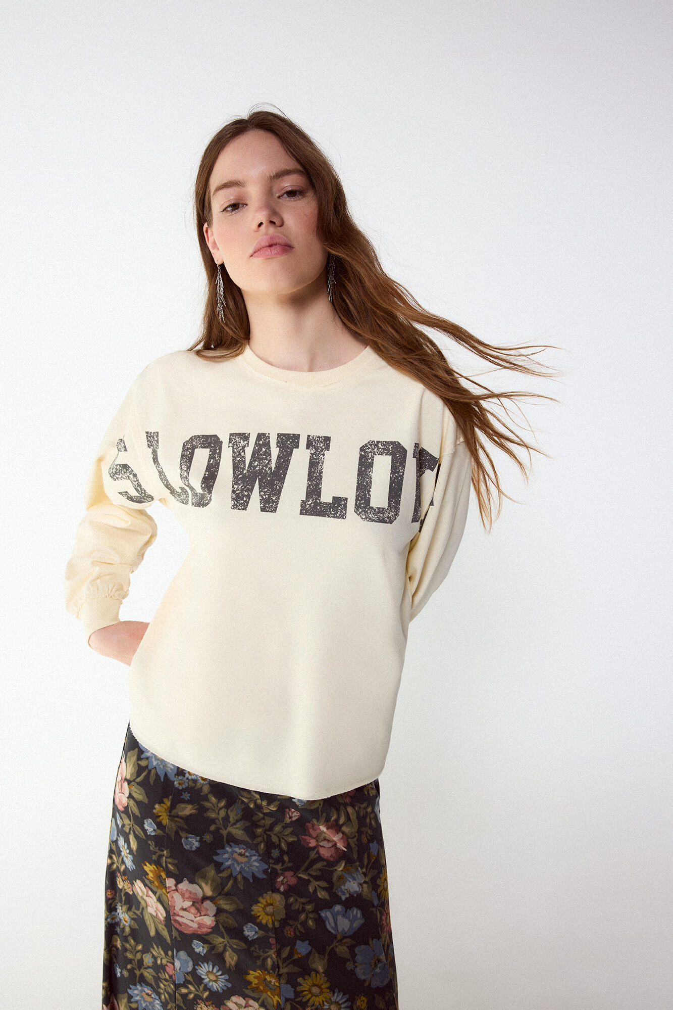 Slowlove Sudadera con logo