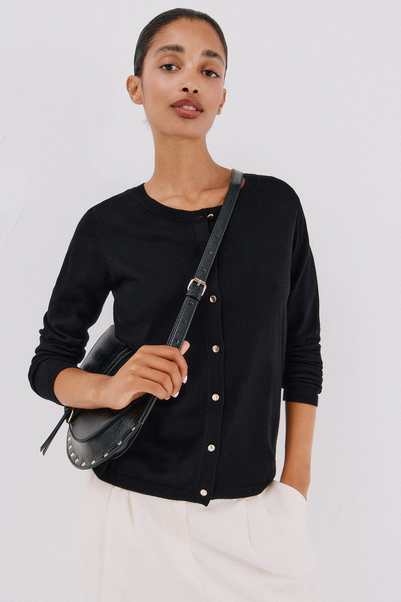 Cortefiel Su&eacute;ter de tejido fino