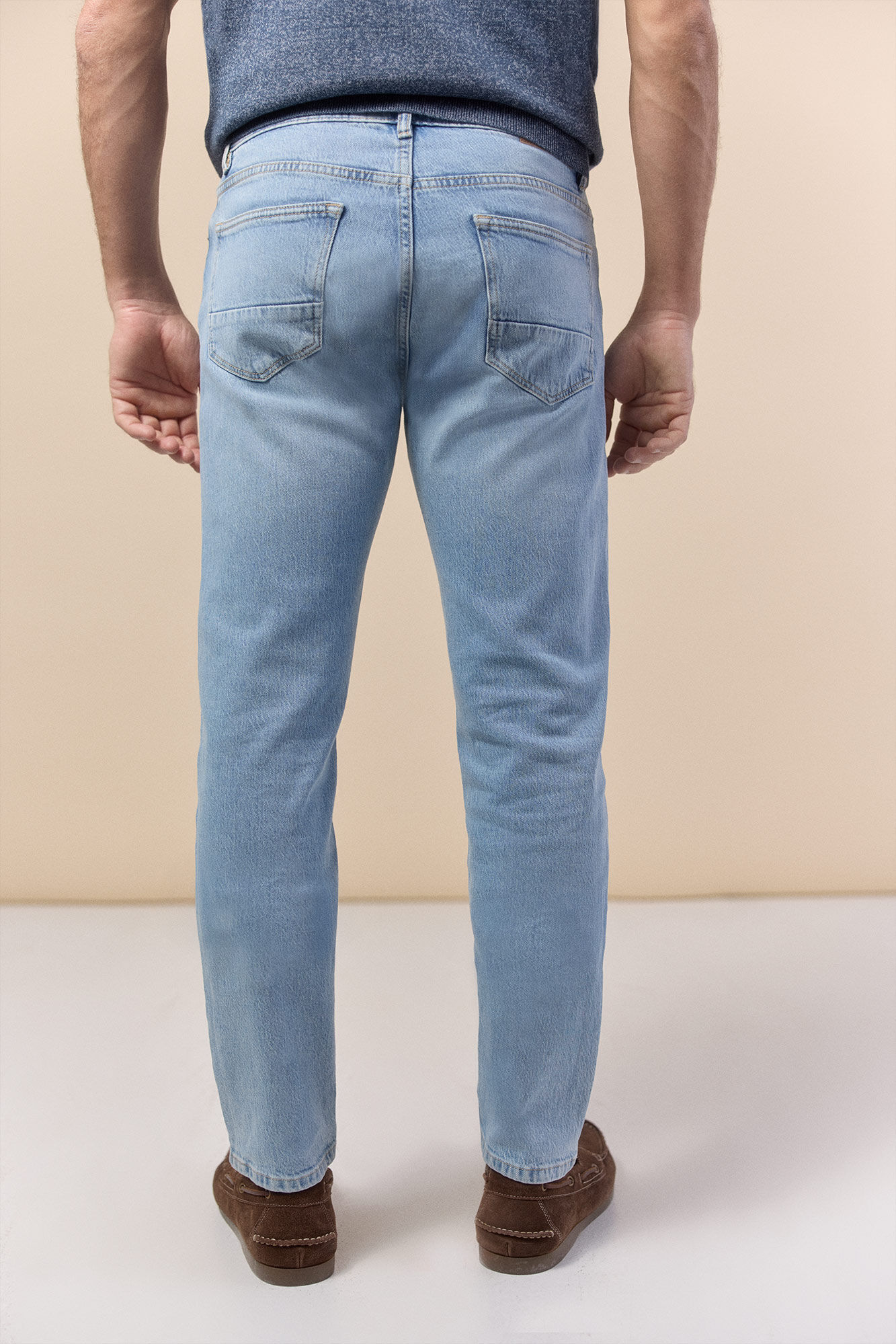 OOTO Pantal&oacute;n vaquero slim fit Azul