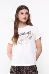Slowlove Playera slowlove estampada Blanco