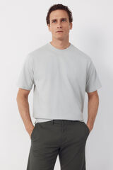 Cortefiel Camiseta b&aacute;sica Gris