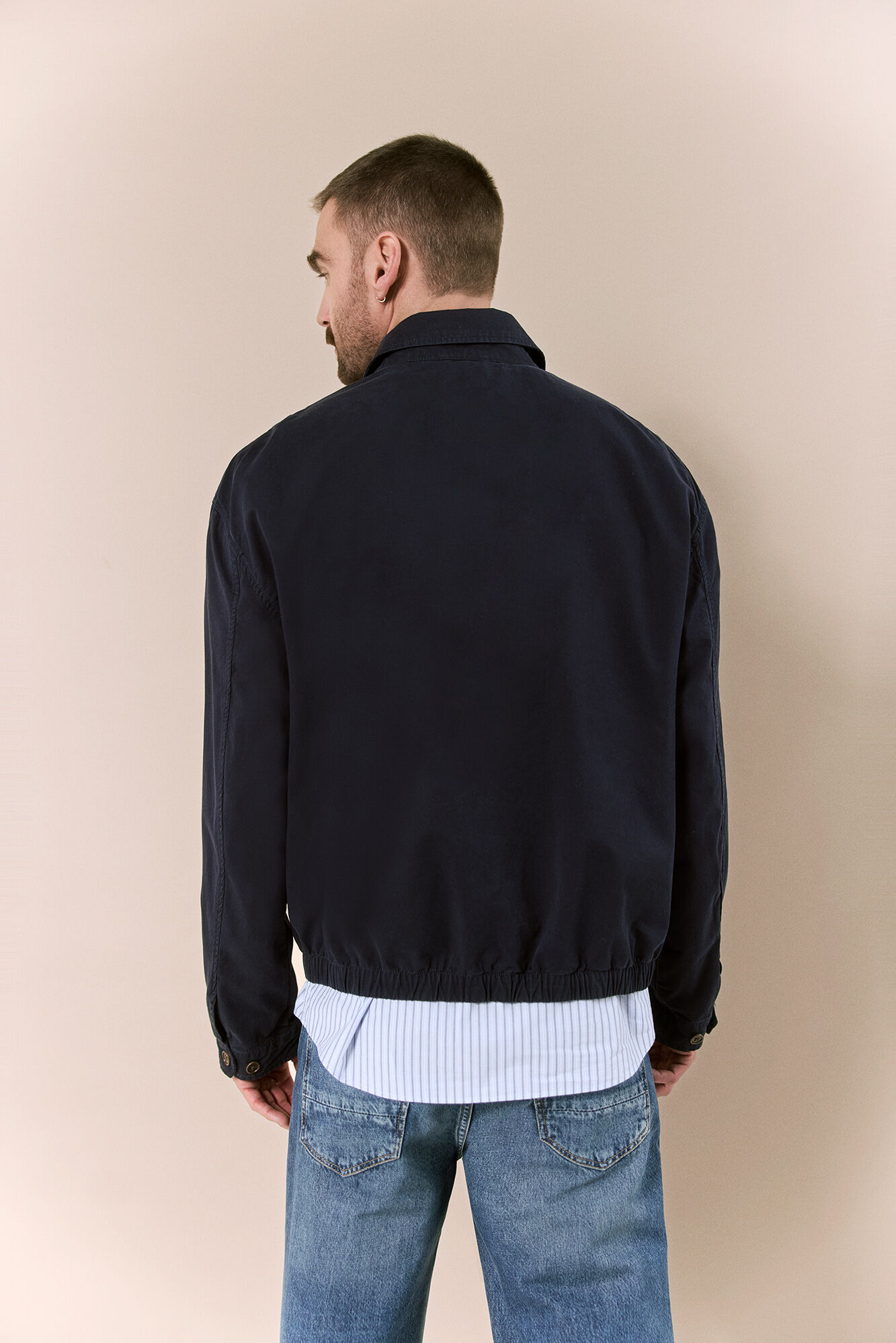 OOTO Cazadora ligera casual Azul oscuro