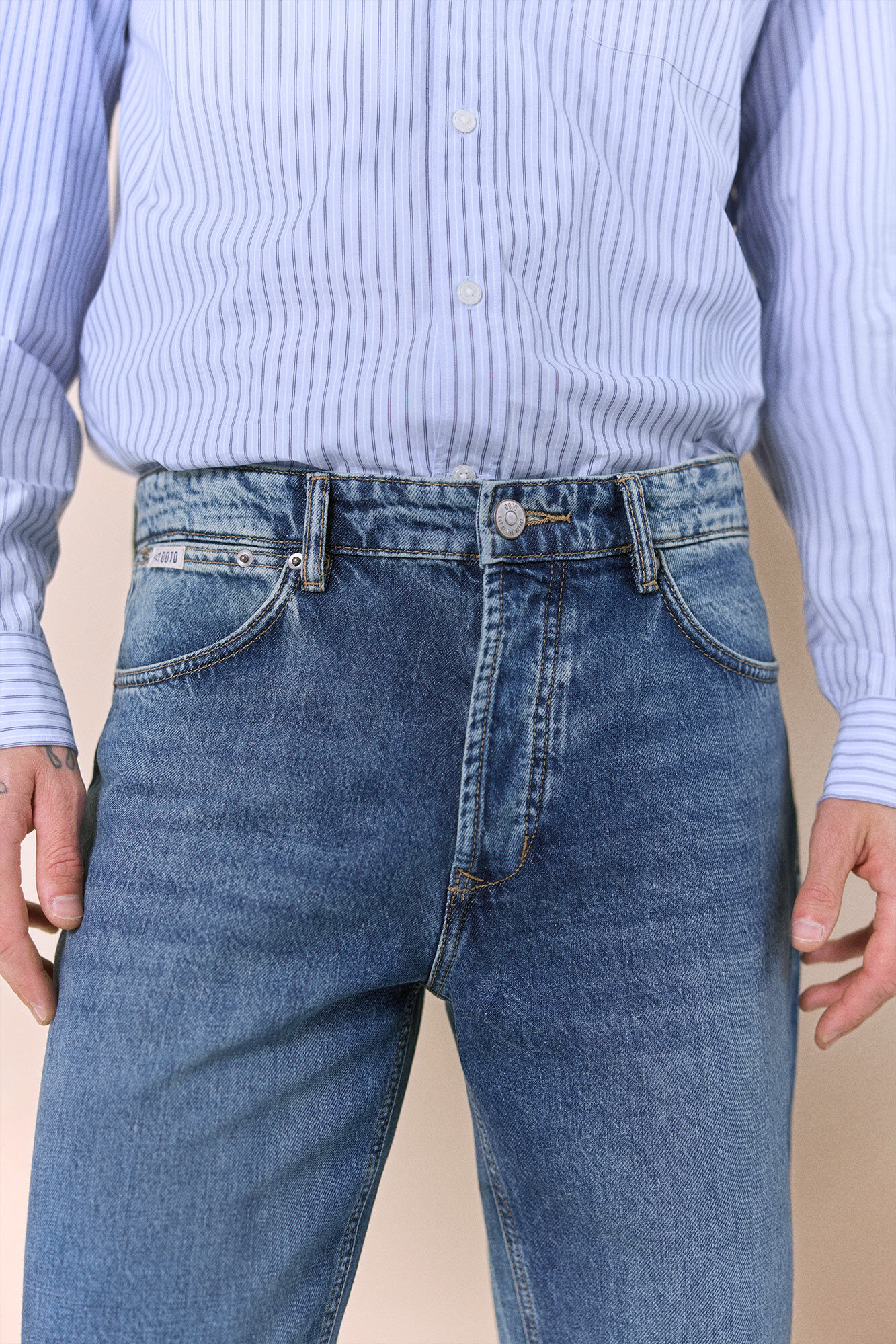 OOTO Pantal&oacute;n vaquero new straight fit Azul
