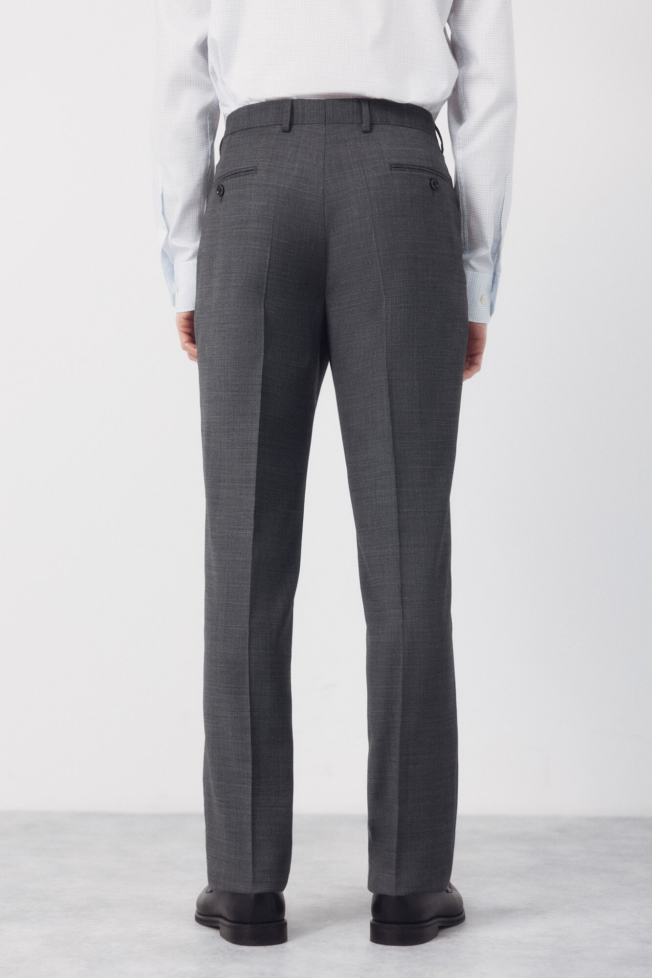 Cortefiel Pantal&oacute;n traje dynamic estructura gris Gris oscuro