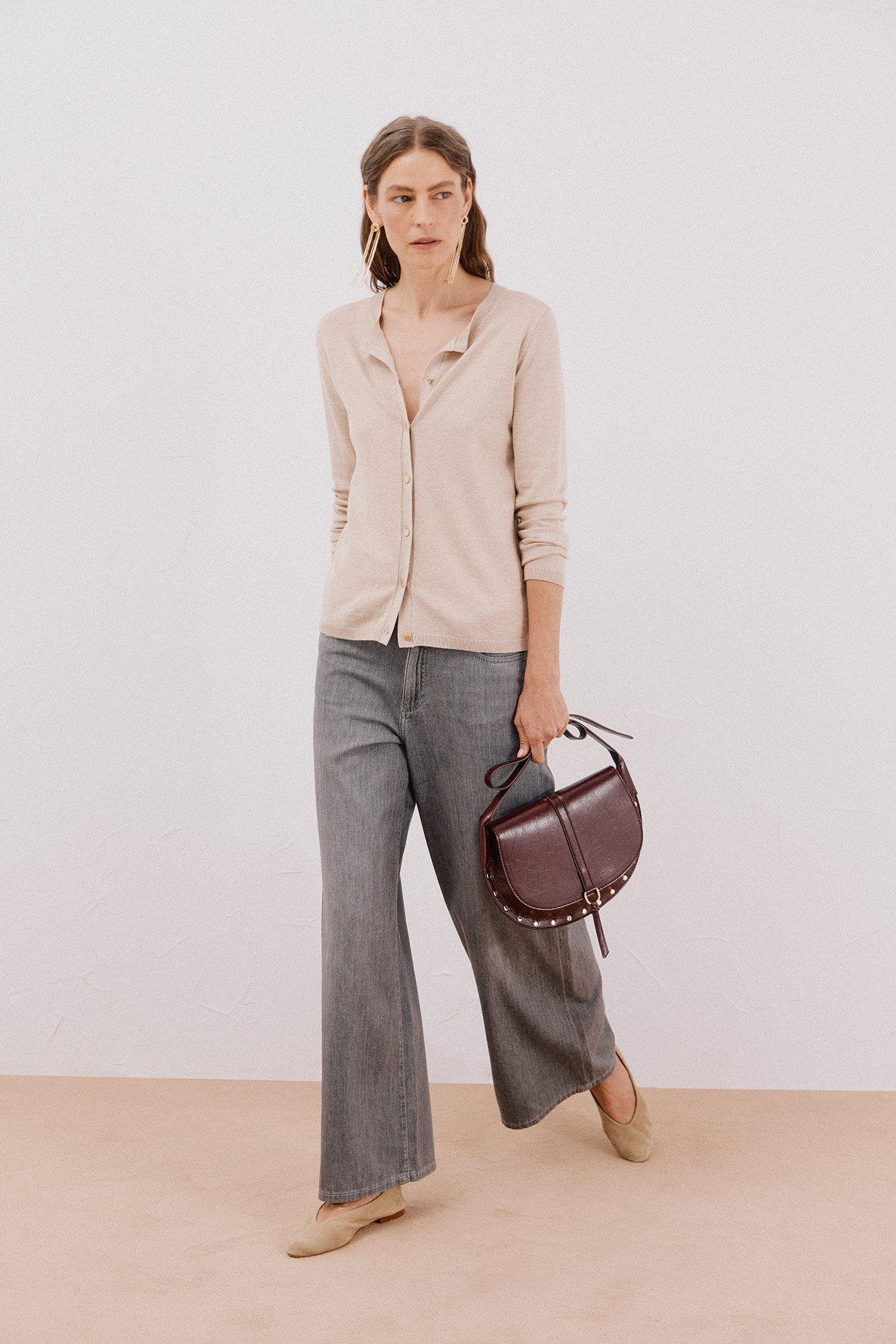 Cortefiel Su&eacute;ter de tejido fino