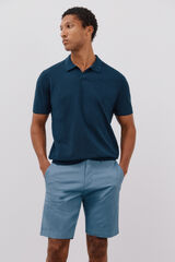 Cortefiel Bermudas chino Azul