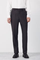 Cortefiel Pantal&oacute;n traje estructura Serie XXI Gris oscuro