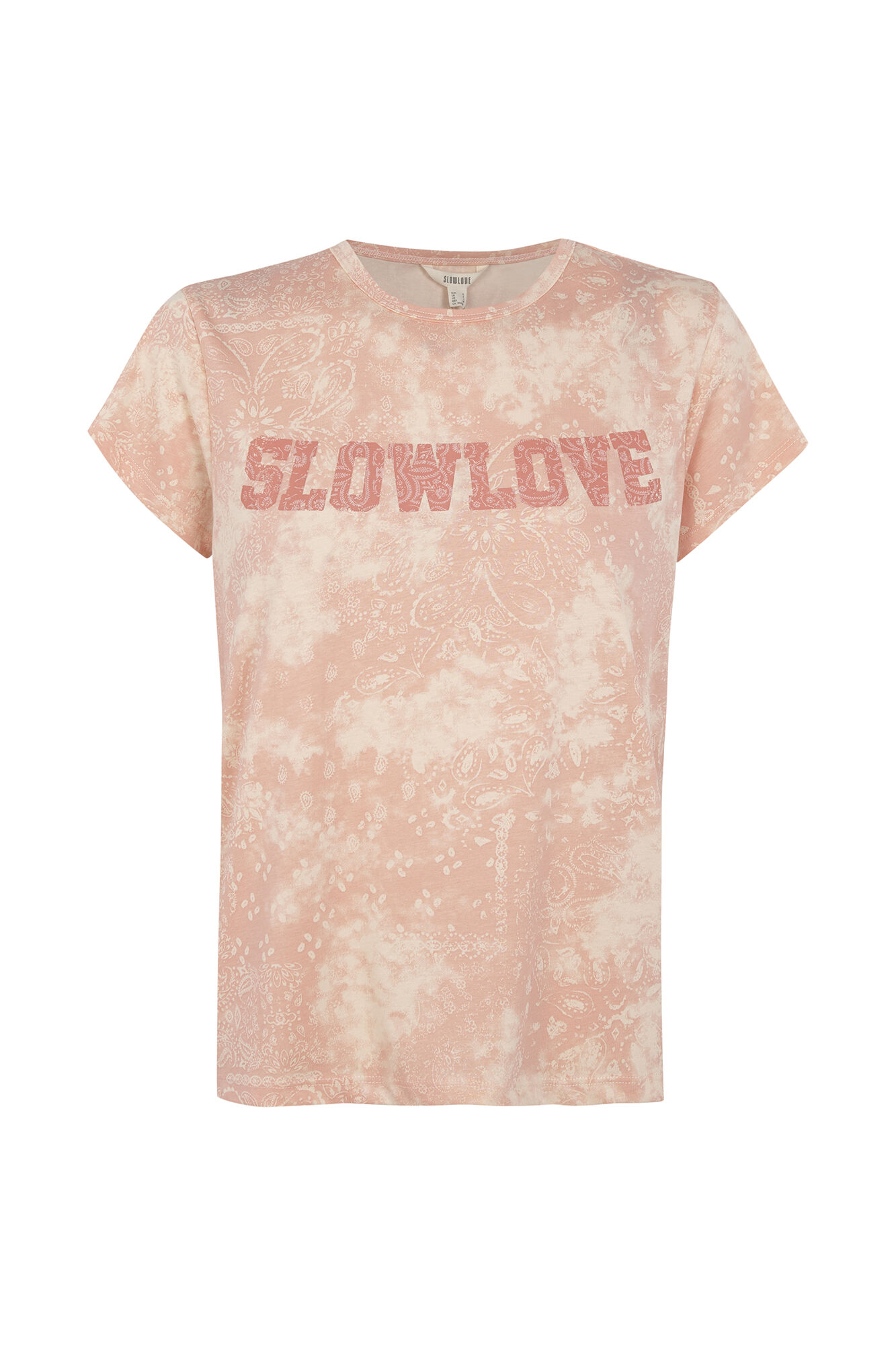 Slowlove Camiseta estampada Coral