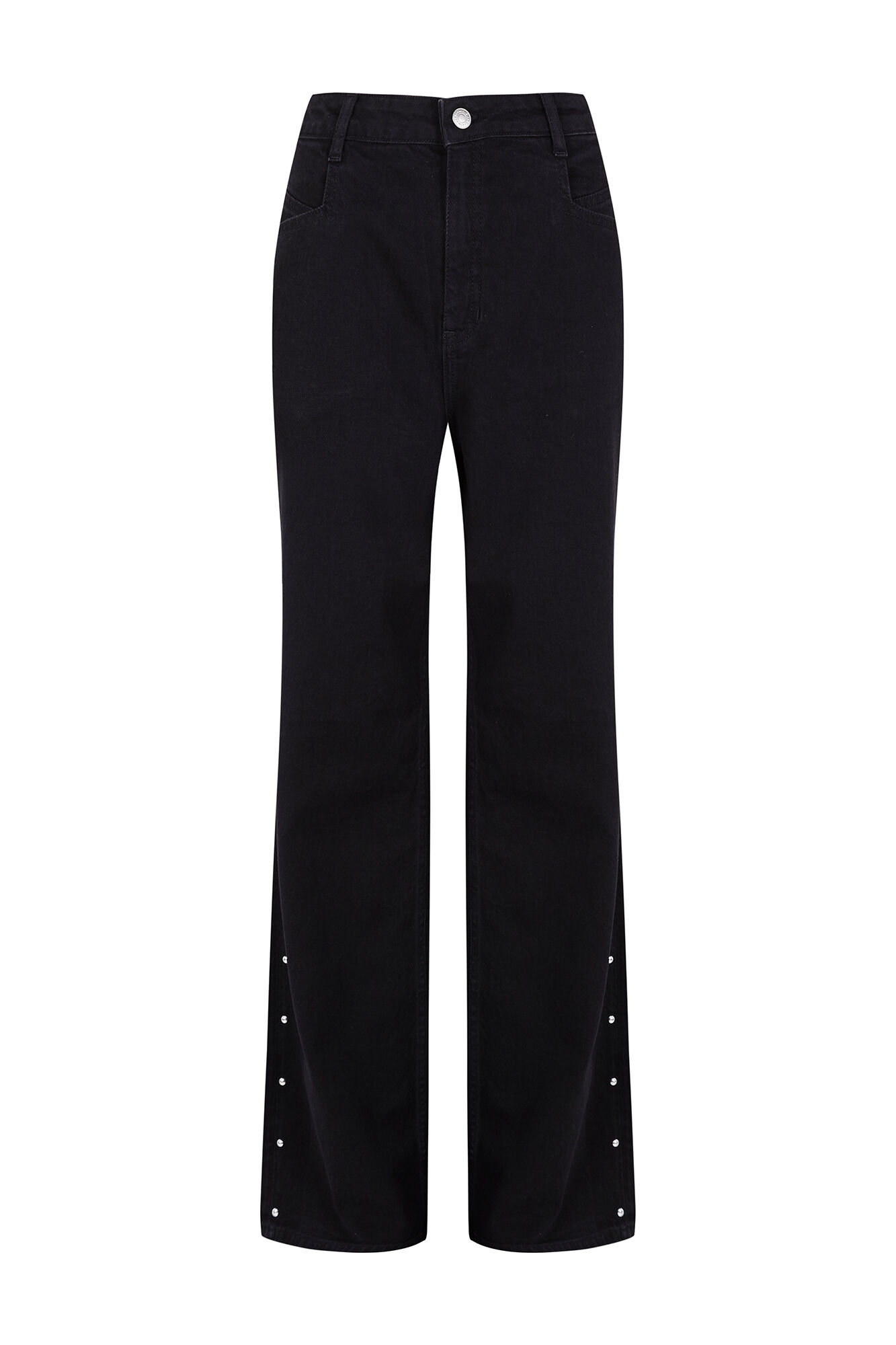 Slowlove Jeans con tachas Negro