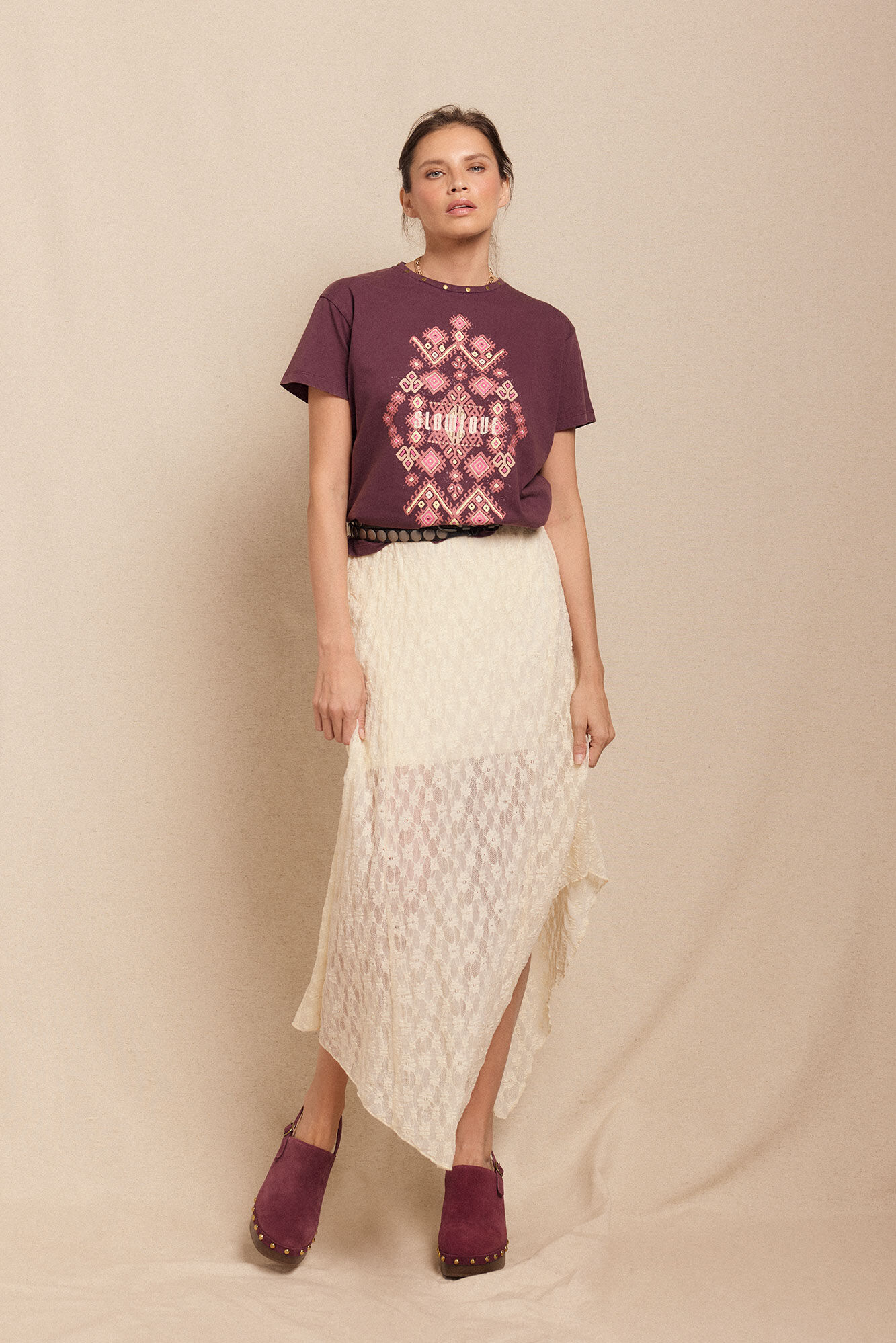 Slowlove Camiseta estampada