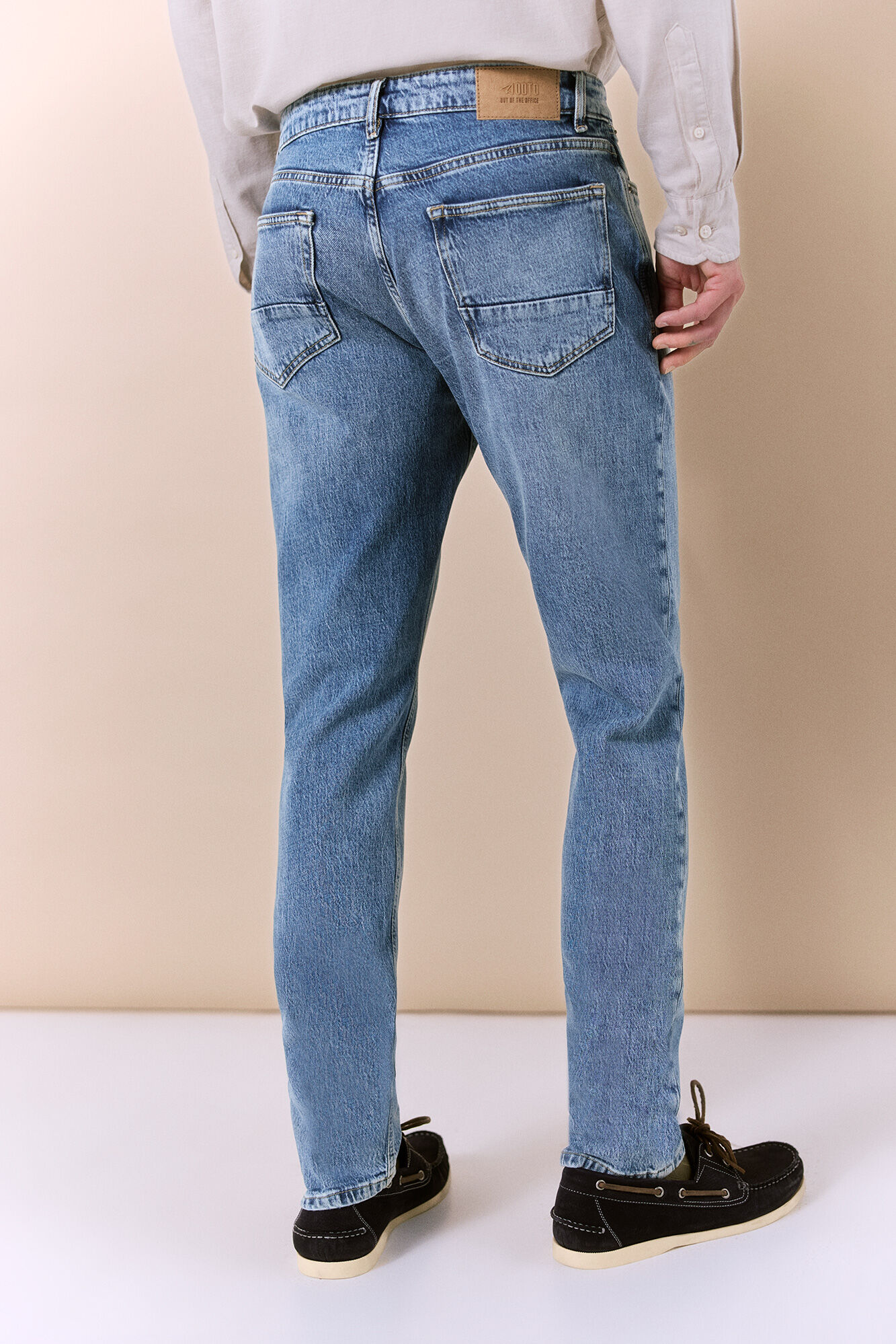 OOTO Pantal&oacute;n vaquero slim fit Azul