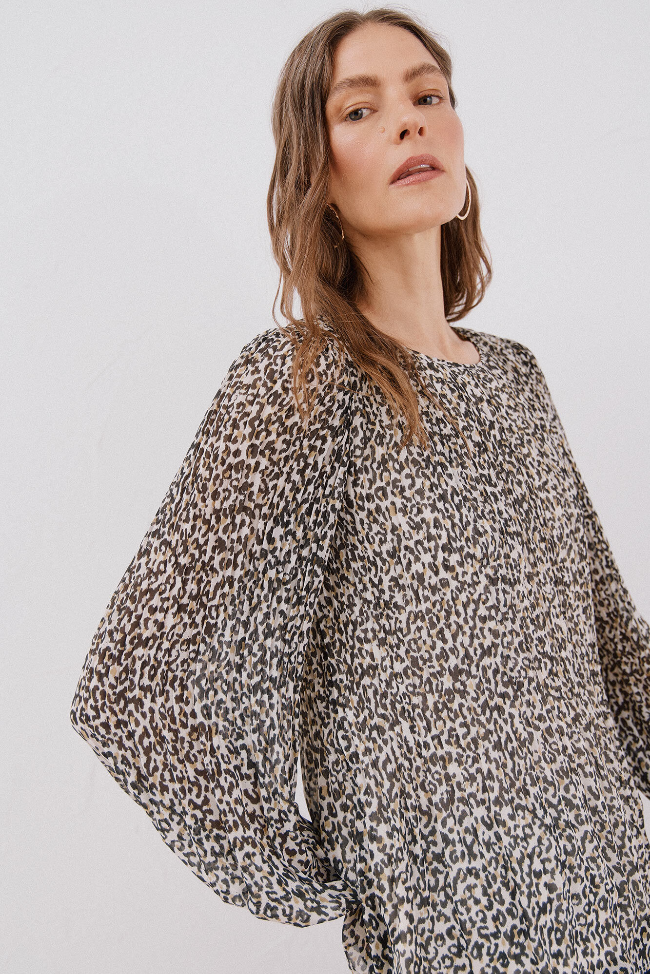 Cortefiel Blusa plisada