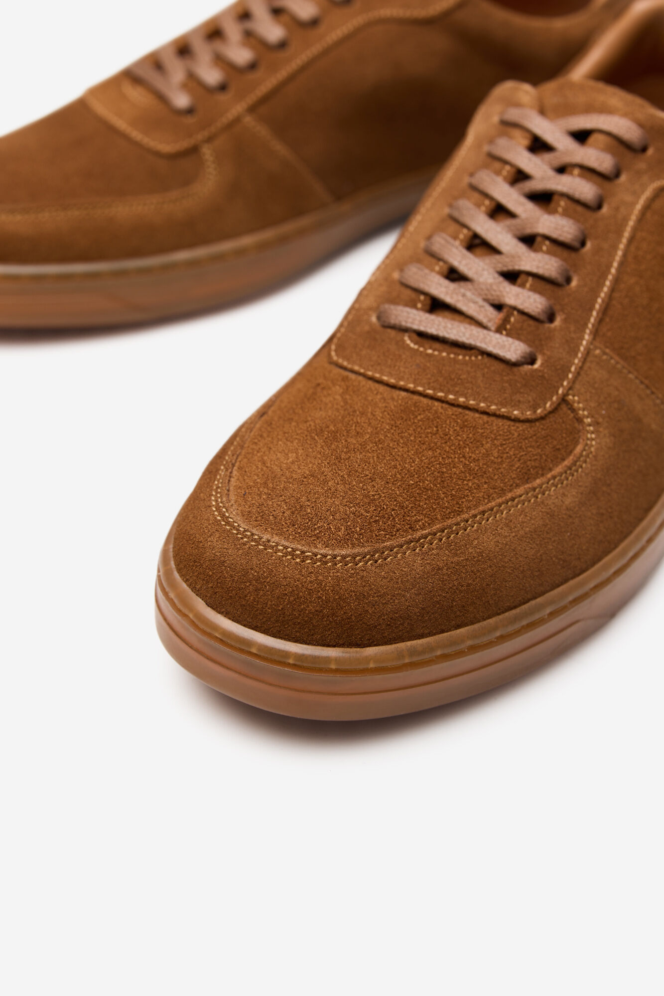 Cortefiel Zapatilla piel Camel