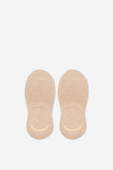 Cortefiel Calcet&iacute;n invisible coolmax Beige