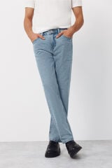 Cortefiel Pantal&oacute;n vaquero straight fit Azul