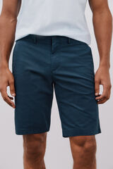 Cortefiel Bermudas chino Azul marino