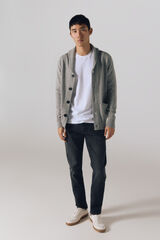 Cortefiel Pantalón vaquero slim fit coolmax Gris
