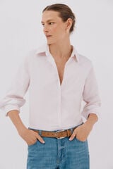 Cortefiel Camisa oxford  Rosa