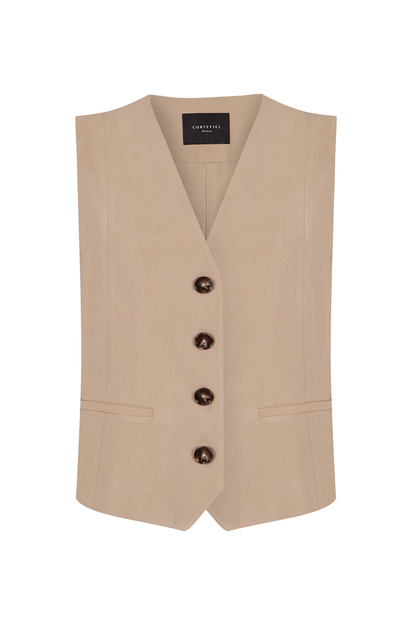 Cortefiel Chaleco corto Arena