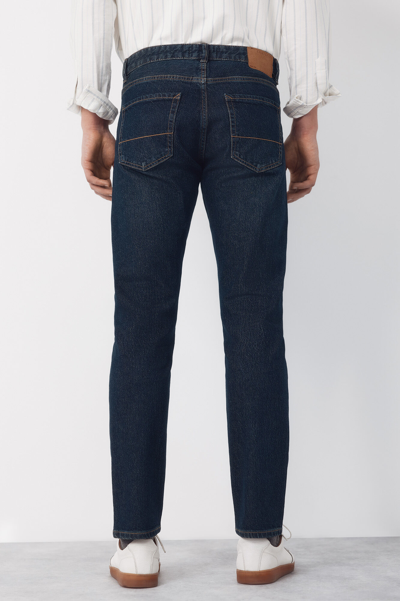 Cortefiel Pantal&oacute;n vaquero slim fit Azul marino