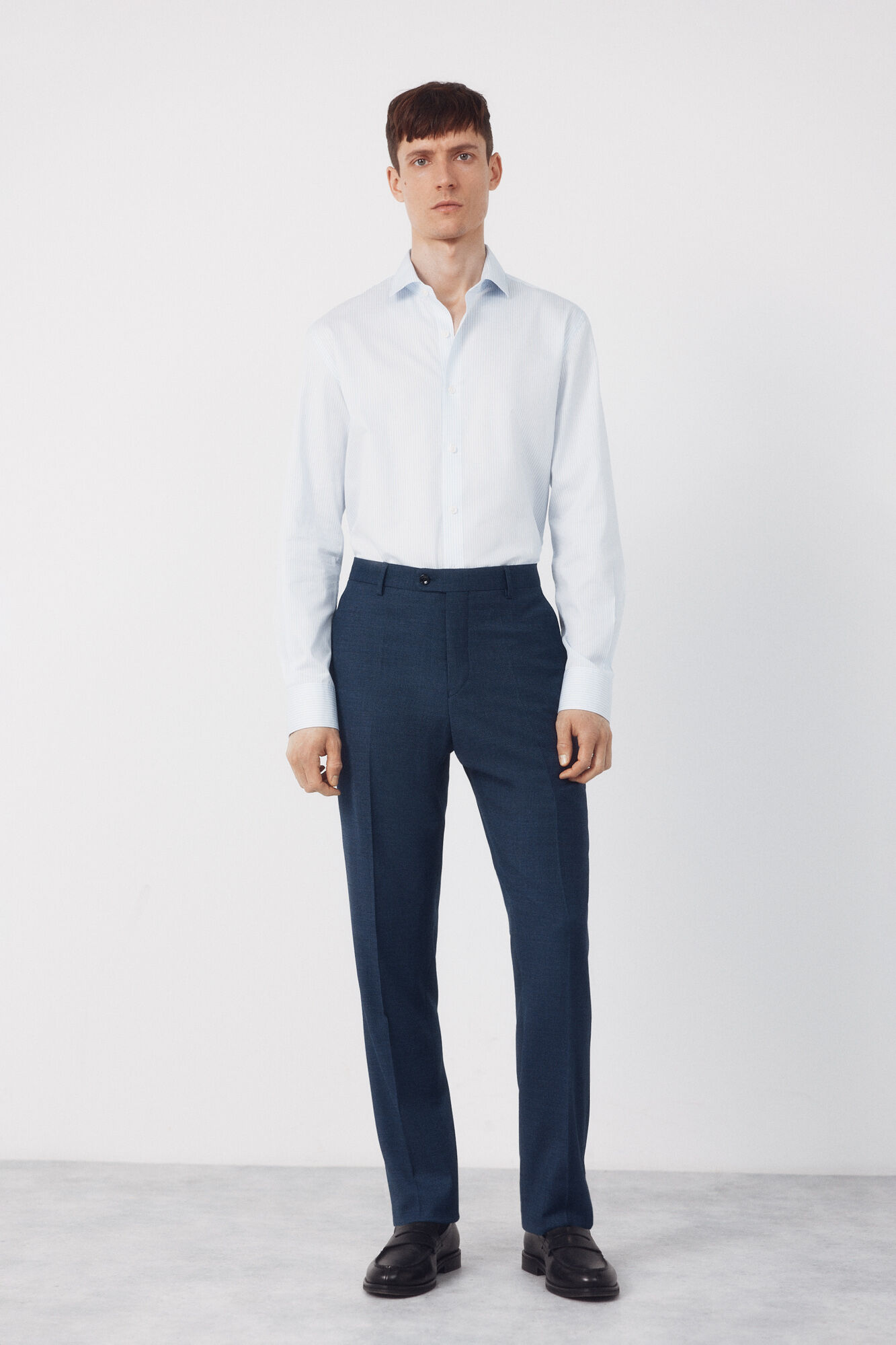 Cortefiel Pantal&oacute;n de traje ojo de perdiz COOLMAX&reg;