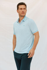 Cortefiel Polo oxford Azul