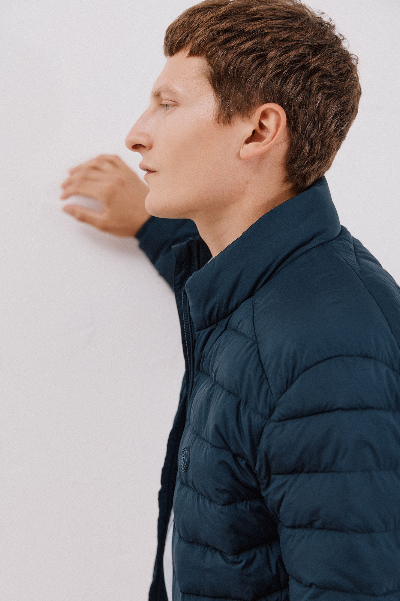 Cortefiel Chamarra acolchada ultralight Azul marino