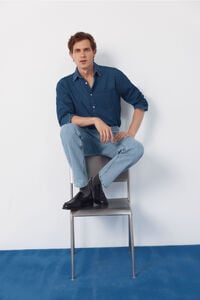 Cortefiel Camisa denim