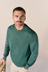 OOTO Jersey cuello redondo algod&oacute;n lavado