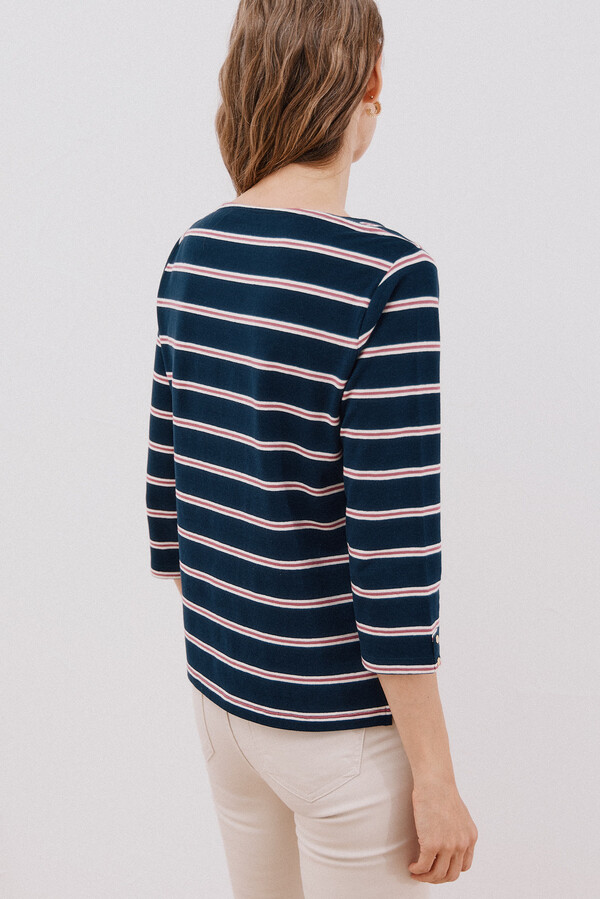 Cortefiel Playera básica barco Multicolor