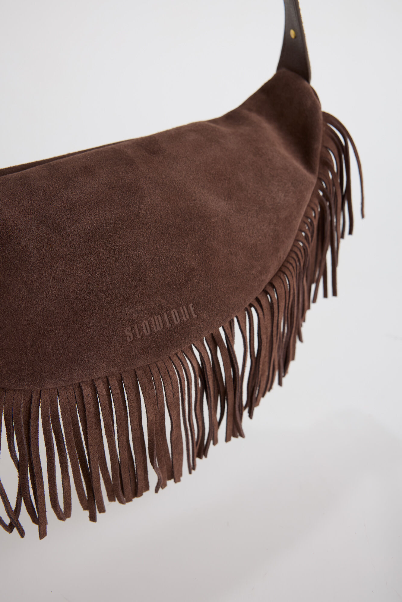 Slowlove Finges waistbag Marr&oacute;n oscuro