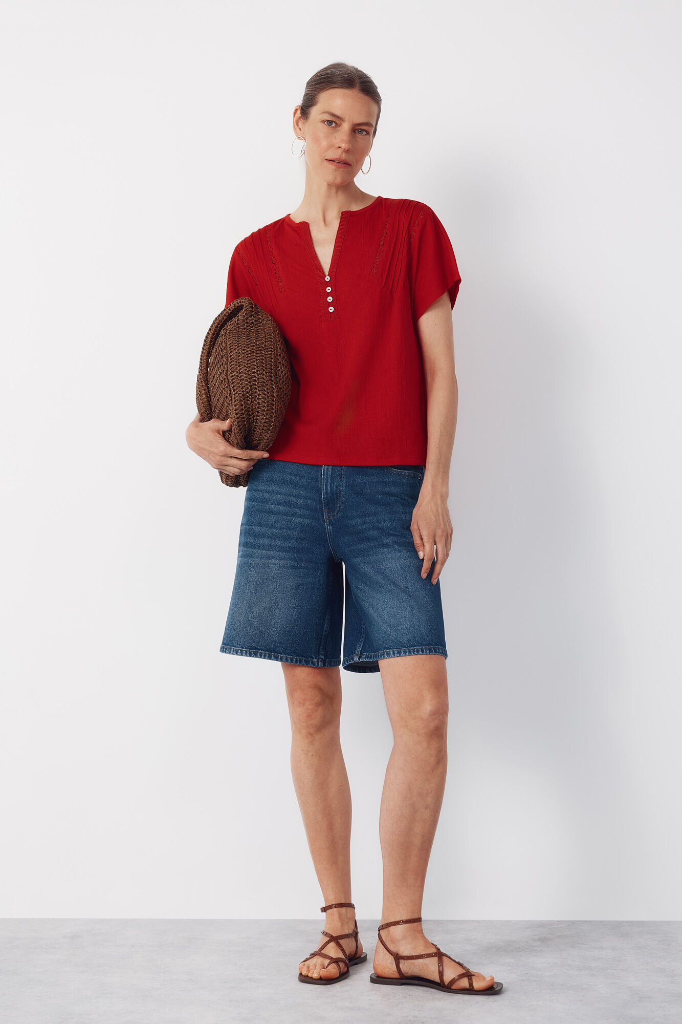 Cortefiel Playera de quillas