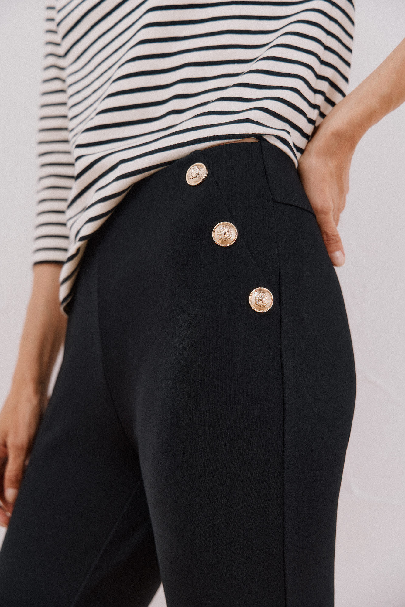 Cortefiel Legging de mujer de tejido