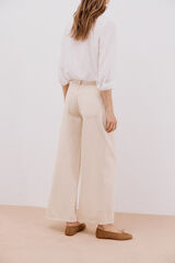Cortefiel Jeans long palazzo Marfil