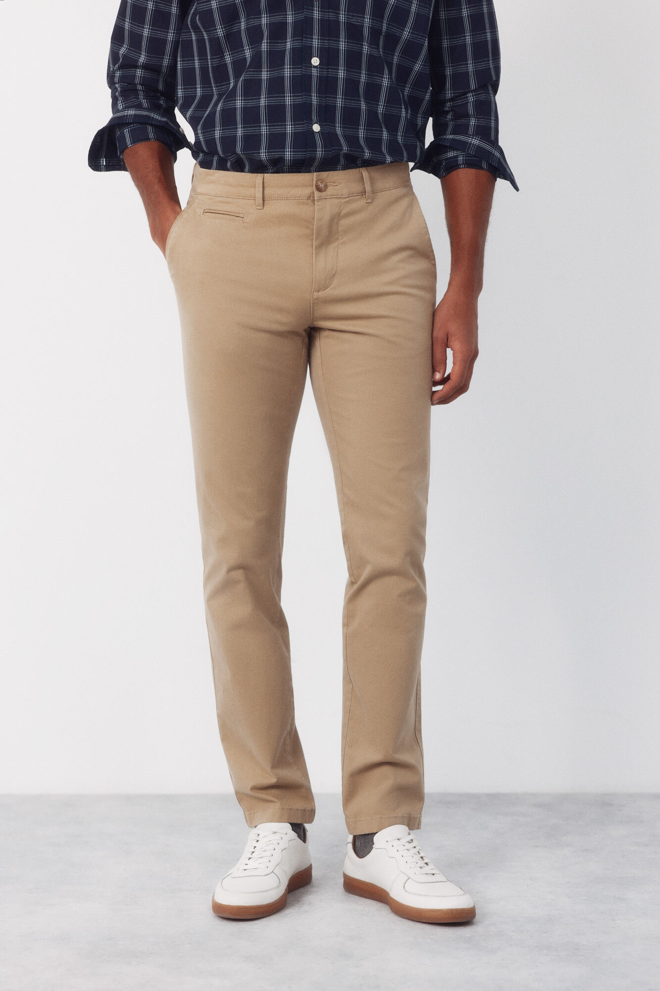 Cortefiel Pantal&oacute;n chino slim fit