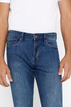 Cortefiel Pantalón denim slim fit dynamic Azul